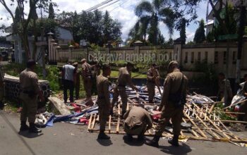 Lakukan 2 Pelanggaran, Satu Kios Ditertibkan