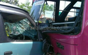 Beginilah Kronologis Tabrakan Luxio-Bus dan Motor di Pangandaran
