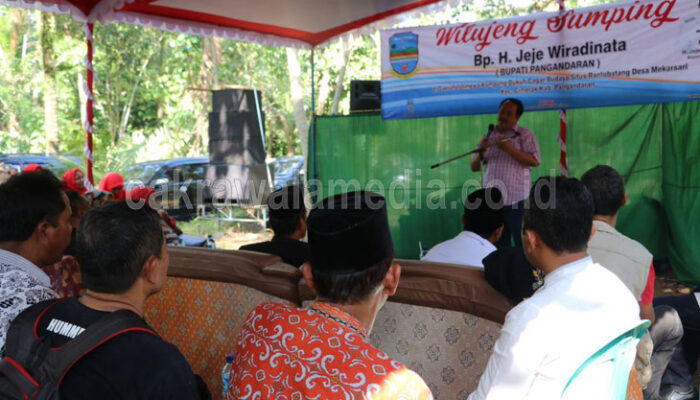 Bupati Jeje Apresiasi Kegiatan Panen Raya Dukuh Rantobatang