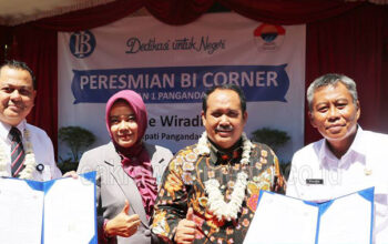 Peresmian BI Corner di Pangandaran Dapat Dukungan Dari Bupati Jeje