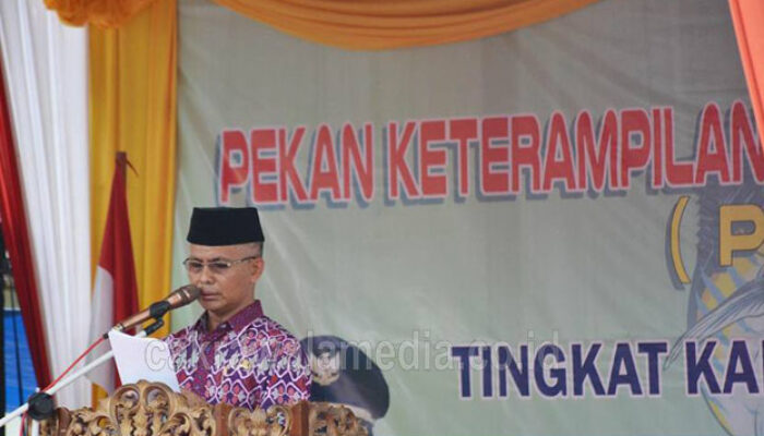 Sekda Mahmud Buka Pentas PAI Tingkat Kabupaten Tahun 2018