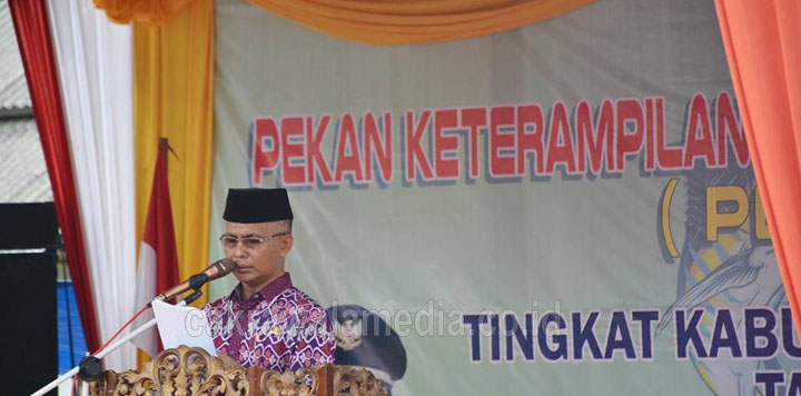 Sekda Mahmud Buka Pentas PAI Tingkat Kabupaten Tahun 2018