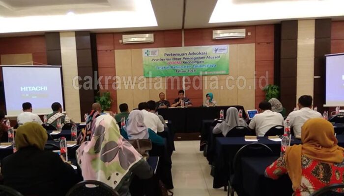 Turunkan Angka Stunting, Dinkes Kabupaten Tasik Gelar POPM Kecacingan