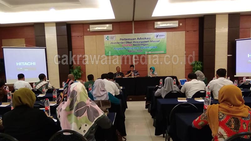 Turunkan Angka Stunting di Kabupaten Tasik, Dinkes Gelar POPM Kecacingan