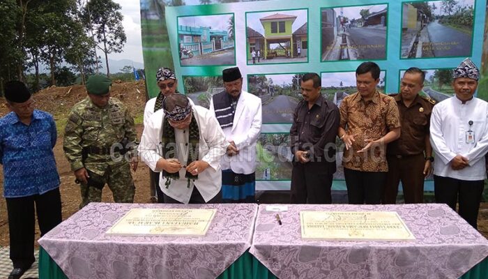 Wali Kota Tasikmalaya Resmikan 98 Pembangunan di Kecamatan Purbaratu