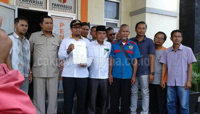 Datangi Mapolresta Banjar, Tim Paslon Wali Kota Banjar Laporkan Selebaran Ujaran Kebencian