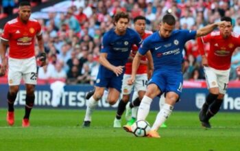 Tendangan Penalti Hazar Bawa Chelsea Juara Piala FA