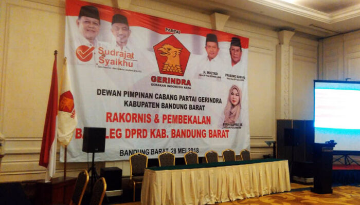 Agar Lebih Amanah, Gerindra KBB Bekali Bacaleg yang Akan Maju di 2019