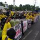 Peduli Buruh, Ratusan Mahasiswa di Kota Tasik Gelar Aksi Solidaritas