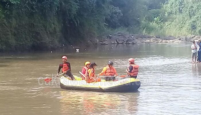 Tim SAR Masih Mencari Kidi, Batu Besar Didasar Sungai Jadi Kendala