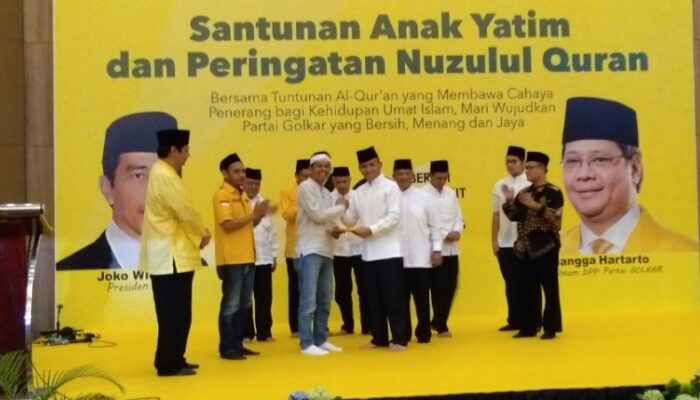 Airlangga : Jaro Ade, Bima Arya, dan Demul Wajib Menang