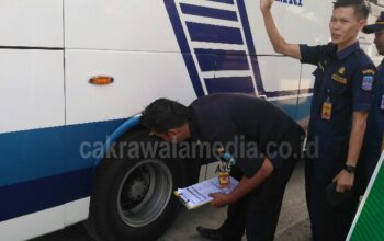 Jelang Idul Fitri 1439 H. Dishub Pangandaran Lakukan Ram Cek Kendaraan