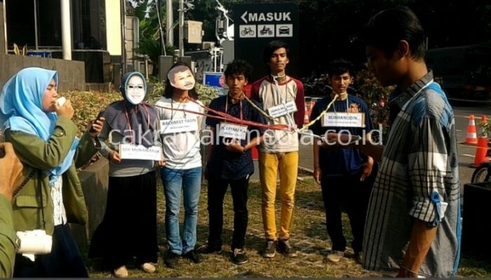 Mahasiswa Unida Tuntut KPK Penjarakan Pejabat Pemkab Bogor yang Terlibat Korupsi