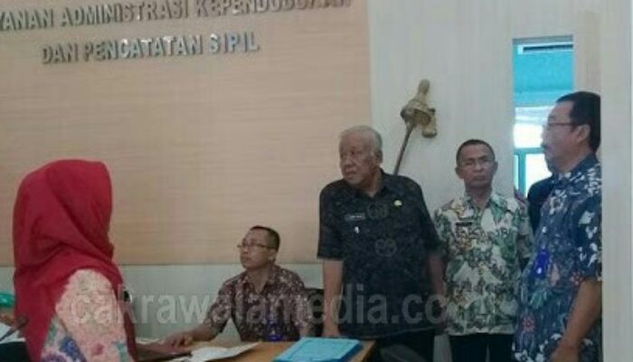 Hari Pertama Kerja Usai Libur Lebaran, Wabup Pangandaran Sidak Sejumlah SKPD