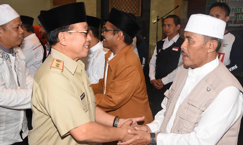 1481 Calon Jemaah Haji Asal Kabupaten Tasikmalaya Diberangkatkan