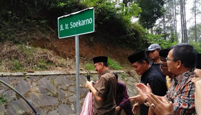 Nama ‘Soekarno’ diabadikan di Perbatasan Bandung Barat-Subang