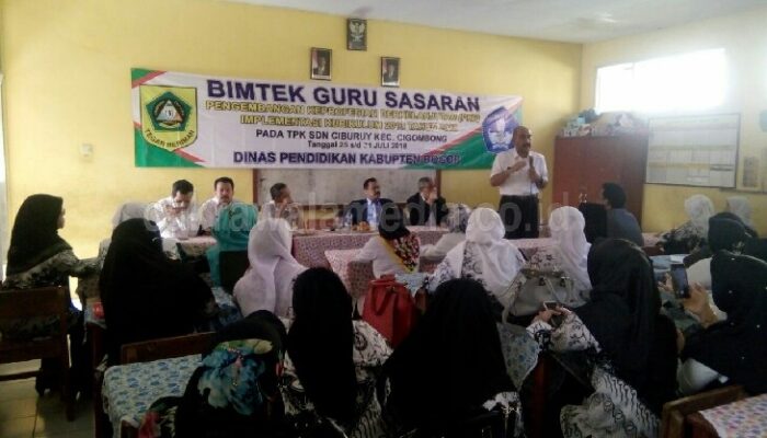 Kepala Sekolah dan Guru di Tiga Kecamatan Diberikan Bintek Kurtilas