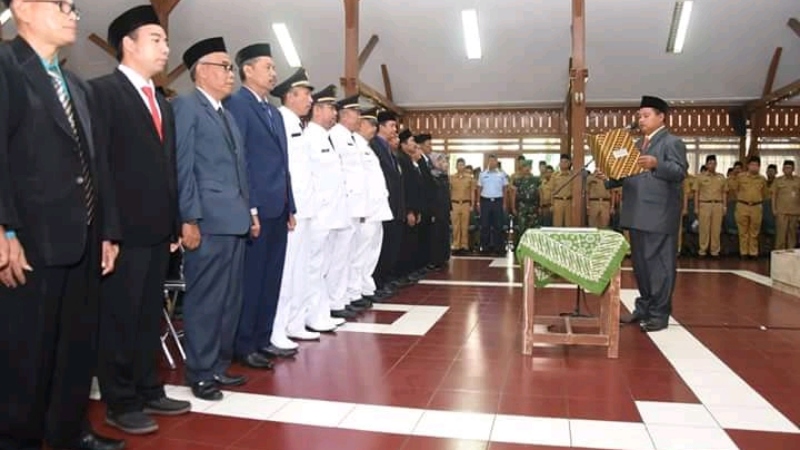 Lantik Pejabat Administrator, Uu : Perubahan Reformasi Birokrasi