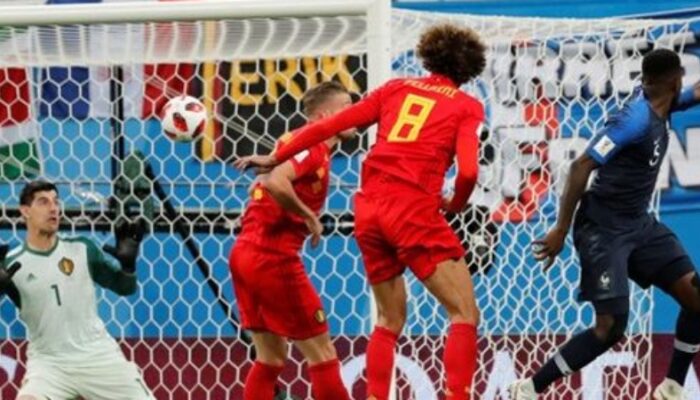 Tandukan Umtiti Benamkan Asa Belgia Juarai Piala Dunia 2018