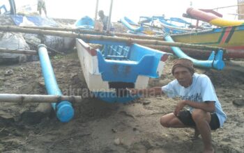 Puluhan Perahu Nelayan di Pangandaran Rusak Akibat Cuaca Buruk