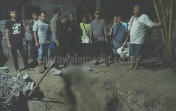 Polisi Olah TKP Dilokasi Penemuan Kerangka Manusia di Pangandaran