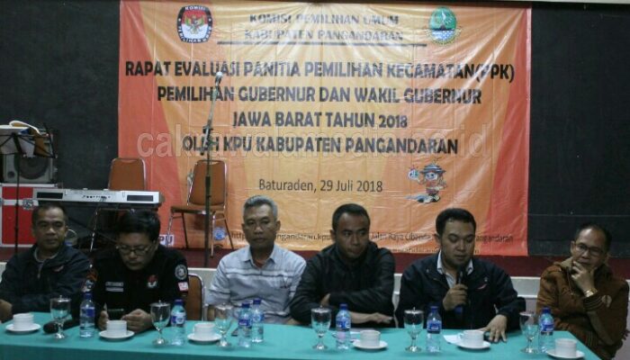 Inilah Klarifikasi KPU Pangandaran Terkait Pemberitaan Rapat Evaluasi di Baturaden Jateng