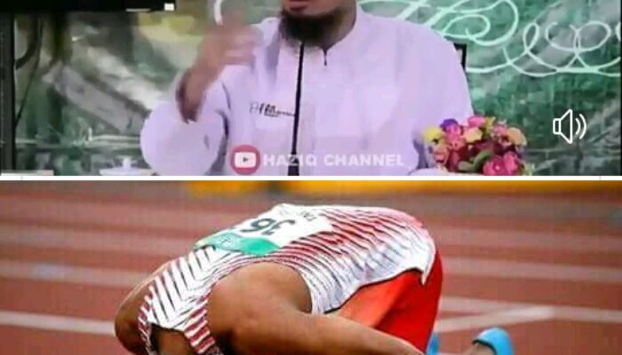 Subhanallah !! Ustad Adi Beri Hadiah Umroh Bagi Zohri Si Pelari Tercepat Dunia Asal lombok