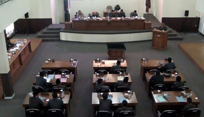 DPRD Kota Banjar Gelar Rapat Paripurna Tahun 2018