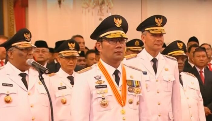Ridwan Kamil dan Uu Ruzhanul Ulum Resmi Dilantik Hari Ini