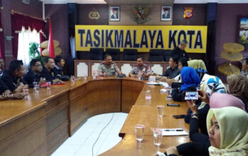Bangun Sinergitas, KPAID Kab. Tasik Gelar Audiensi dengan Polres Tasik Kota