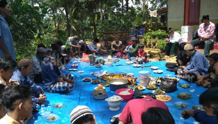 Syukuran dan Tak Lupa Sejarah,Warga Putrapinggan Gelar Sedekah Bumi