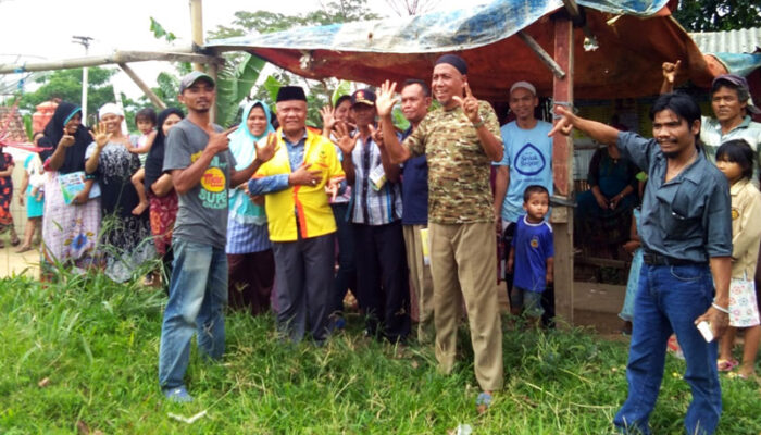 Yonsah Minanda Sambangi Warga Ciburayut