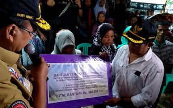 Korban Banjir Bandang Dapat Santunan