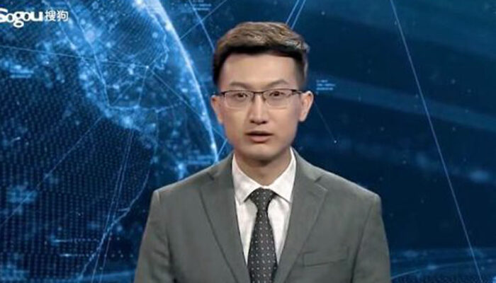 China Buat Robot News Anchor
