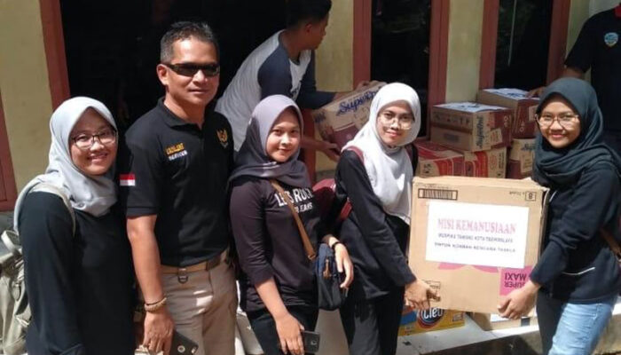 Srikandi Kec. Tawang Salurkan Bantuan untuk Korban Bencana Culamega