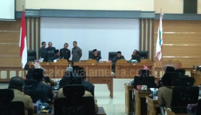 DPRD Pangandaran Gelar Rapat Paripurna Perpanjangan Kontrak Tahun Jamak