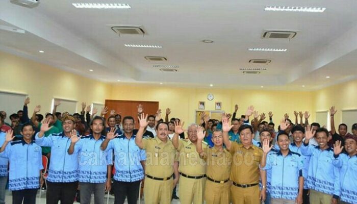 Bupati Jeje Kukuhkan Pengurus Kompepar Kabupaten Pangandaran Periode 2015-2020