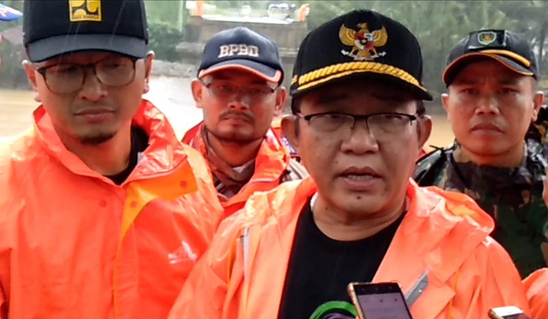 Soal Banjir Bandang, Wabup Tasik Nyatakan Tanggap Darurat