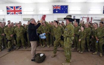 PM Australia Kunjungi Tentaranya di Irak