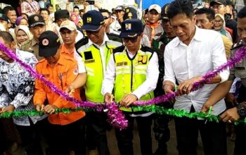 Jembatan Bailey Cipatujah Sudah Bisa Dilintasi