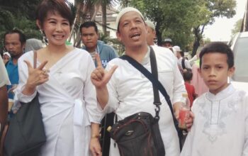 Keluar Gereja Ada 212, Jenni Puji Aksi Reuni