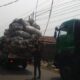 Kontainer Sundul Kabel, Jalan Batujajar-Cimareme Macet