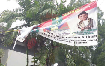 Diduga Lawan Ketakutan, Alat Peraga Kampanye Dirusak