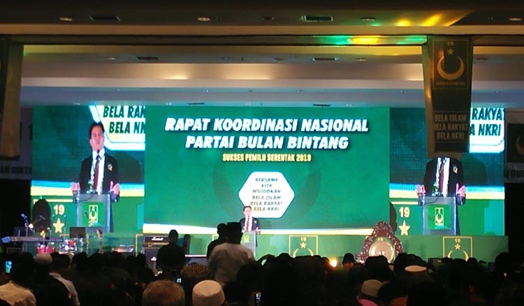 Hasil Rakornas, PBB Resmi Dukung Jokowi - Ma'ruf