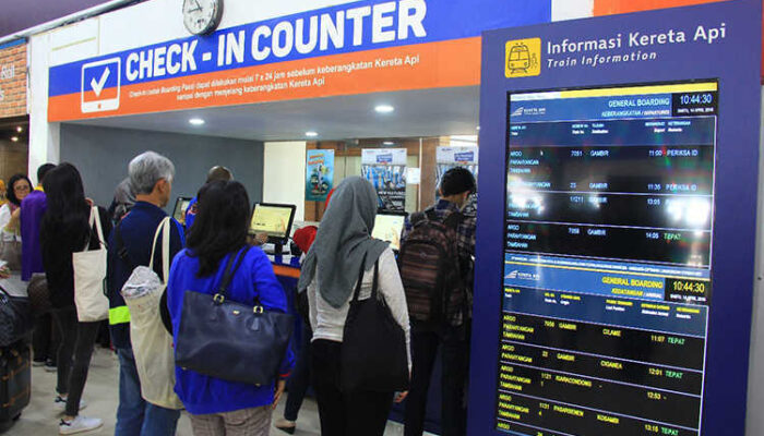 Sekarang, Penumpang KAI Bisa Check-In di Seluruh Stasiun Online