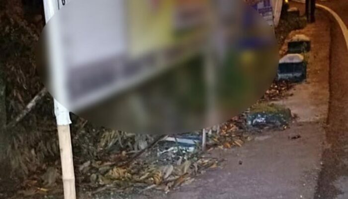 APK Parpol di Pacitan Mengganggu Pengguna Jalan