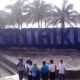 Luonching Shot Foto Tulisan Pantai Klayar