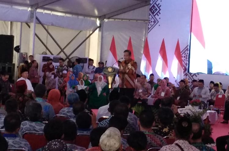 Menko Darmin : Di Tasik, KUR yang disalurkan Sebesar Rp 34,2 miliar