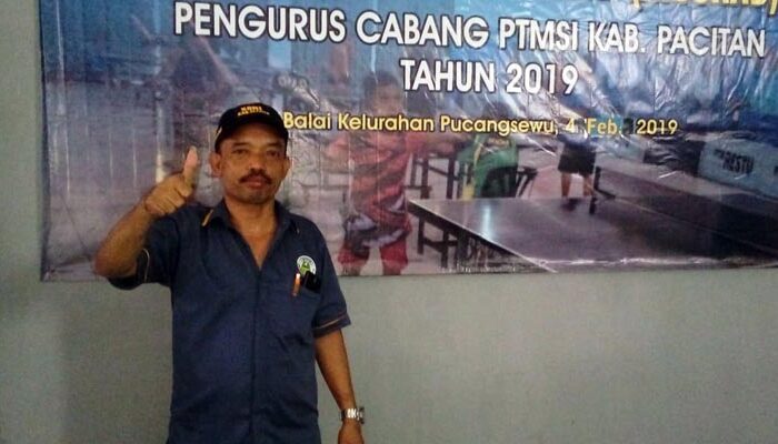 Terpilih Jadi Ketua PTMSI Kab. Pacitan, Joko Restu Akan Gali Potensi Atlet