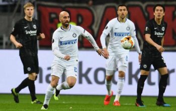16 Besar Liga Eropa, Eintracht Frankfurt vs Inter Milan Berakhir Imbang